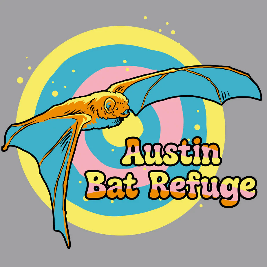 Austin Bat Refuge - Adult - Heather Gray - Image 2