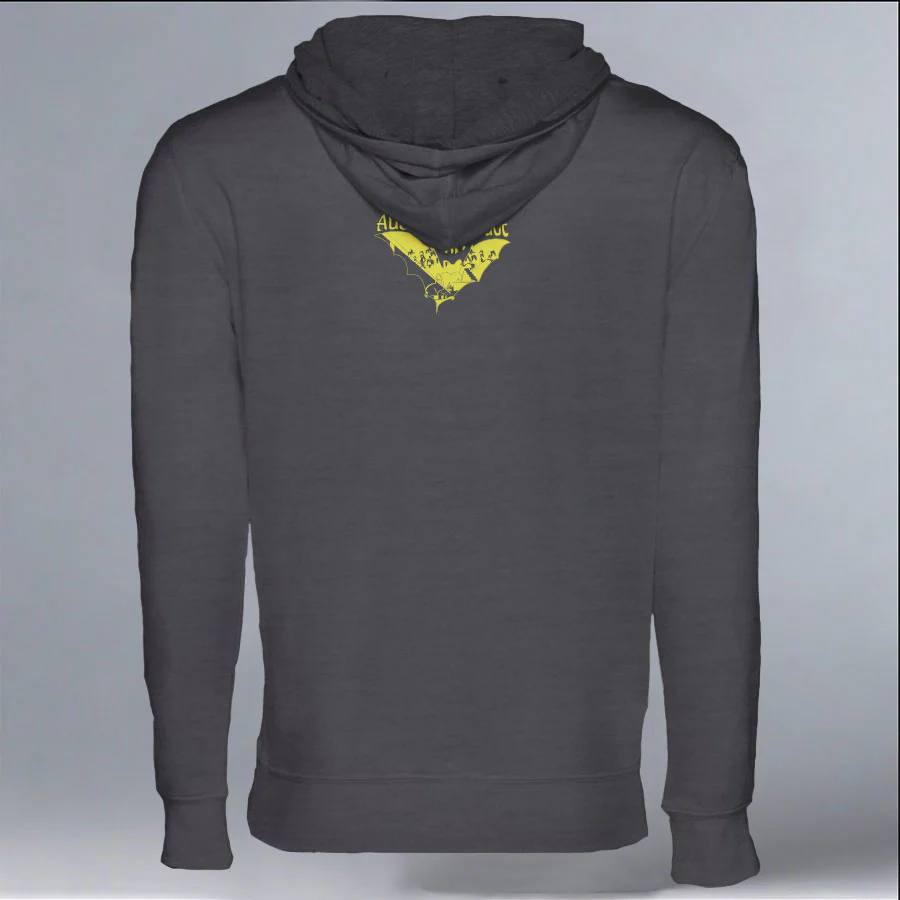 Austin Bat Refuge - Midweight French Terry Pullover Hoody - Heavy Metal - Image 3