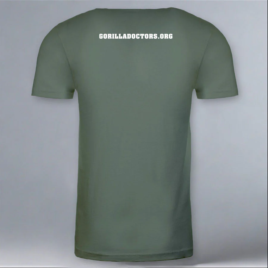 Gorilla Doctors - 100% ORGANIC Adult Allmade® Tee - Matcha Green - Image 3