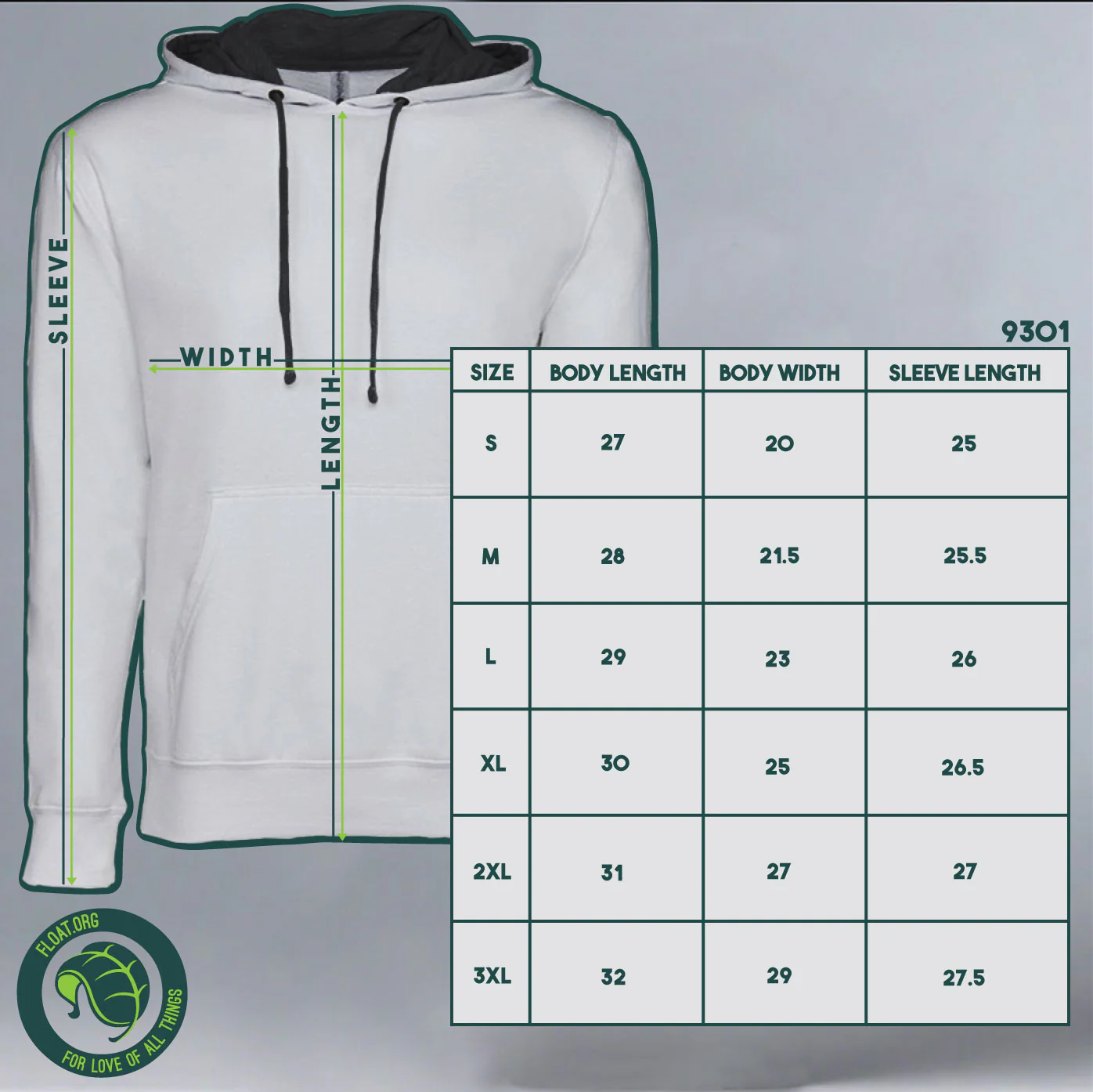 Austin Bat Refuge - Midweight French Terry Pullover Hoody - Heavy Metal - Image 4