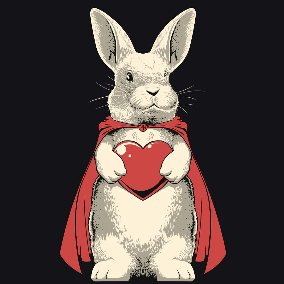 Rabbit Haven - Adult - Black - Image 2