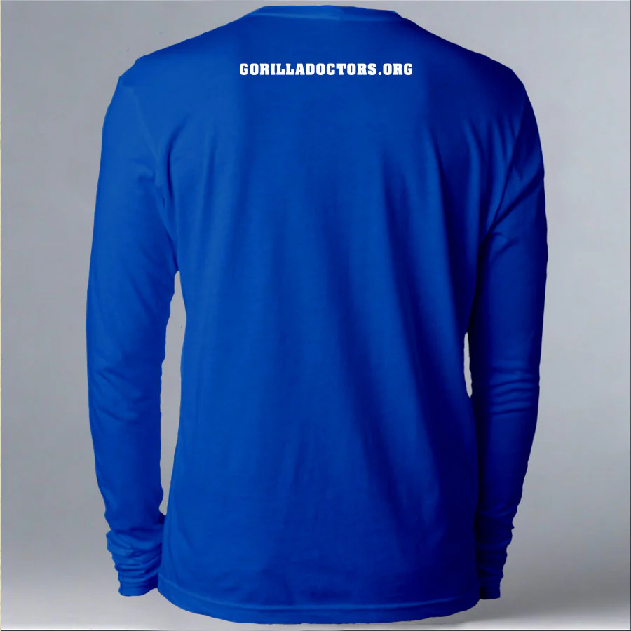Rabbit Haven - Adult Long Sleeve - Royal - Image 3