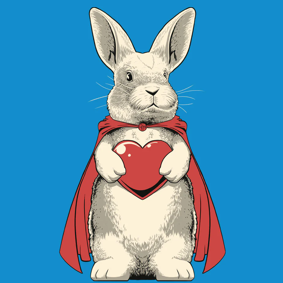 Rabbit Haven - Youth - Turquoise - Image 2