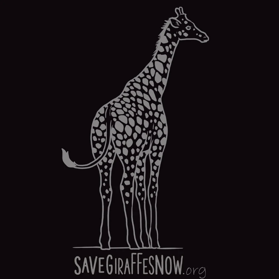 Save Giraffes Now - Unisex Tank - Black - Image 4