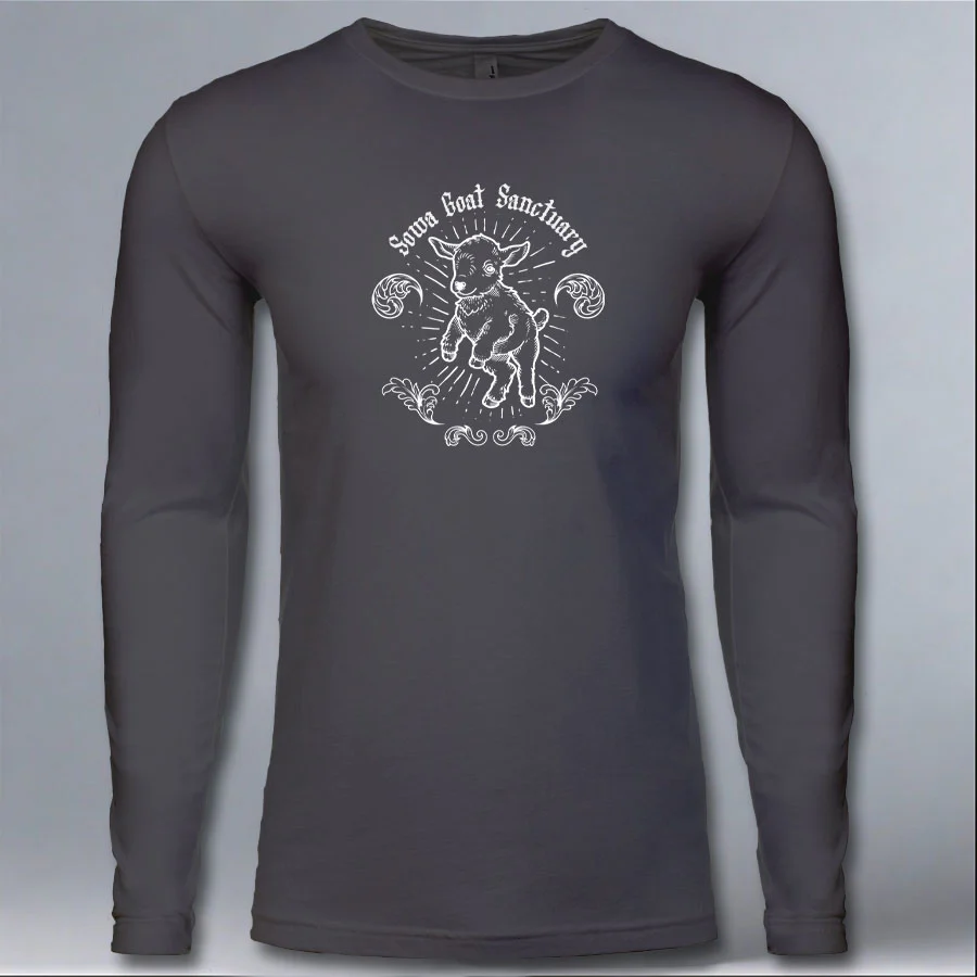 SOWA Goat Sanctuary - Adult Long Sleeve - Heavy Metal