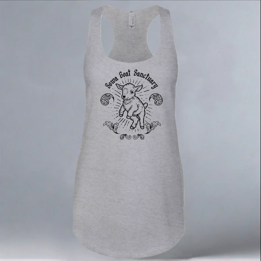 SOWA Goat Sanctuary - Unisex Tank - Heather Gray